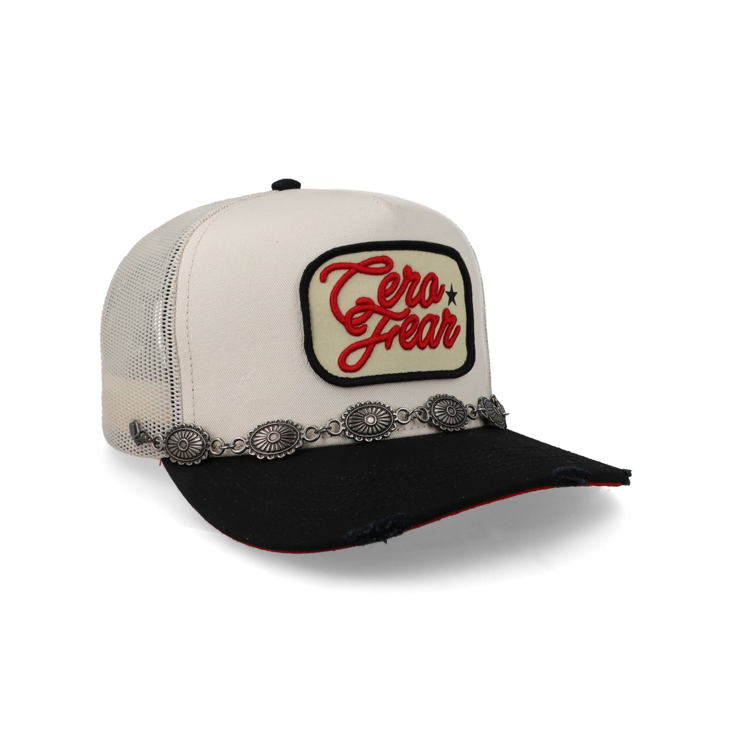 Gorra Cara Blanca Cero Fear Blanca Domino