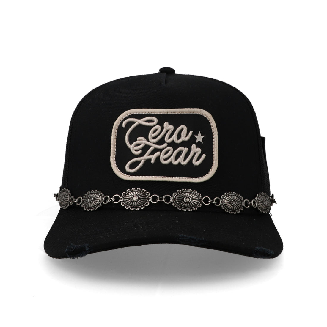 Gorra Cara Blanca Cero Fear Pure Black