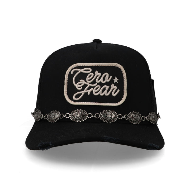 Gorra Cara Blanca Cero Fear Pure Black