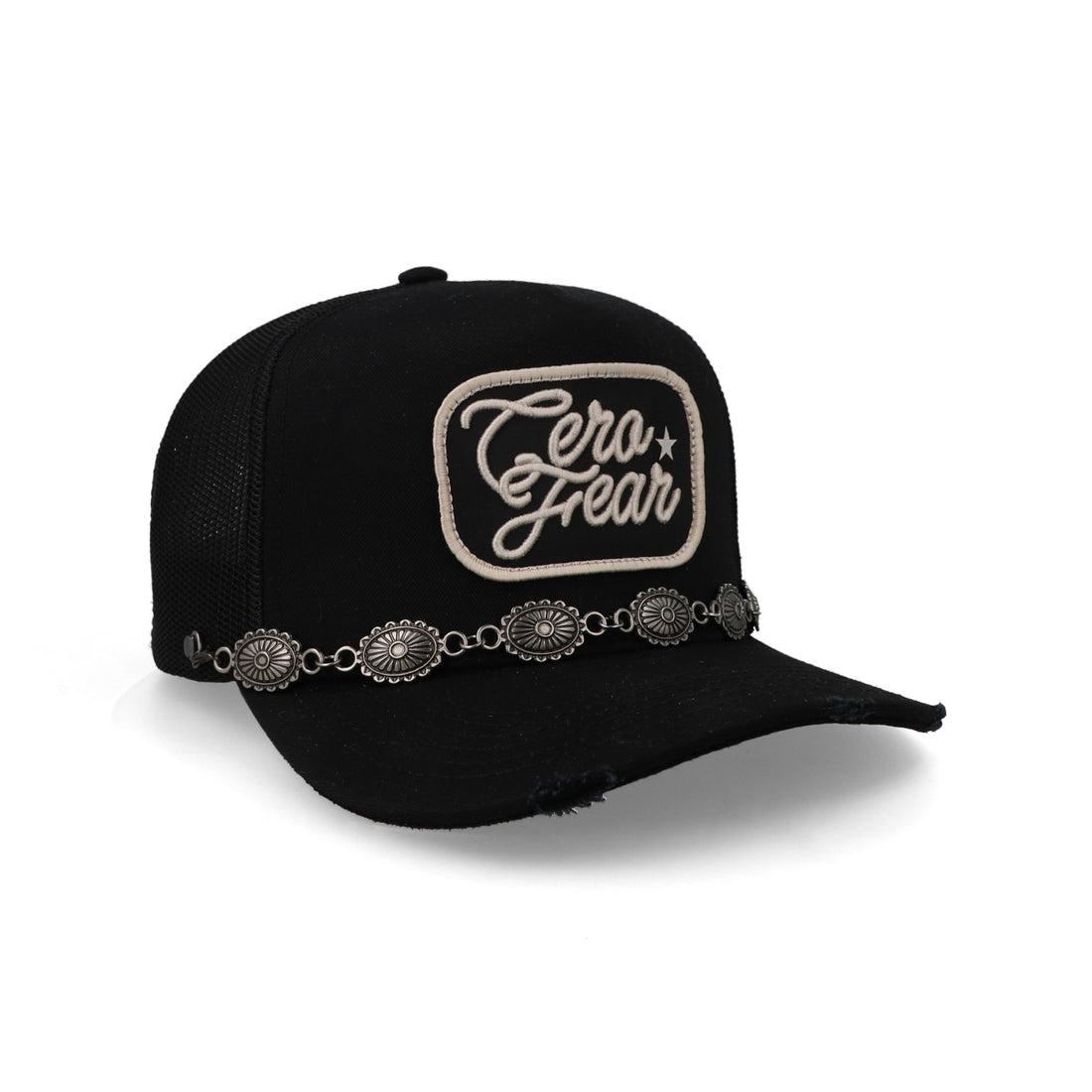 Gorra Cara Blanca Cero Fear Pure Black