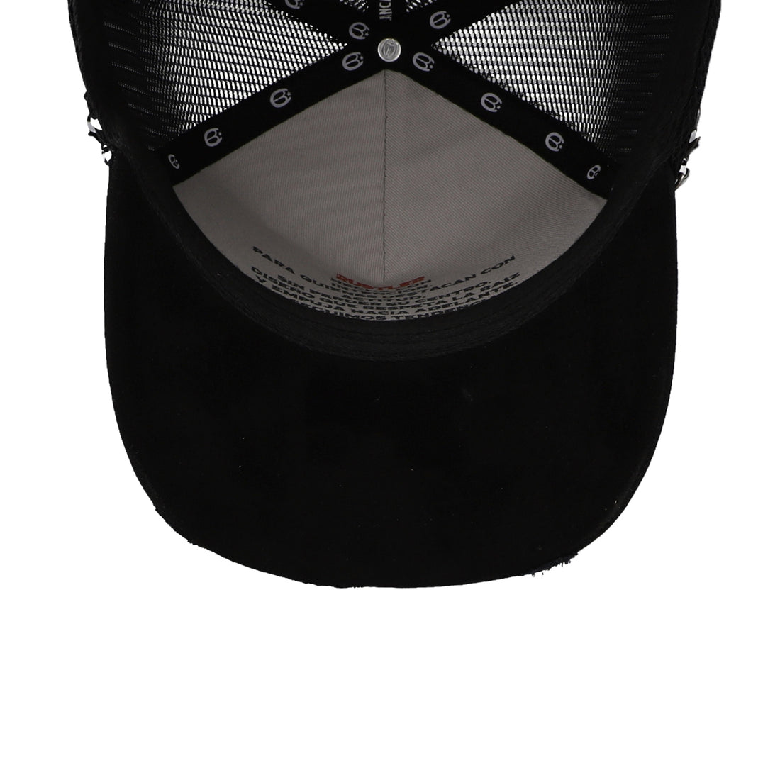 Gorra Cara Blanca Cero Fear Pure Black